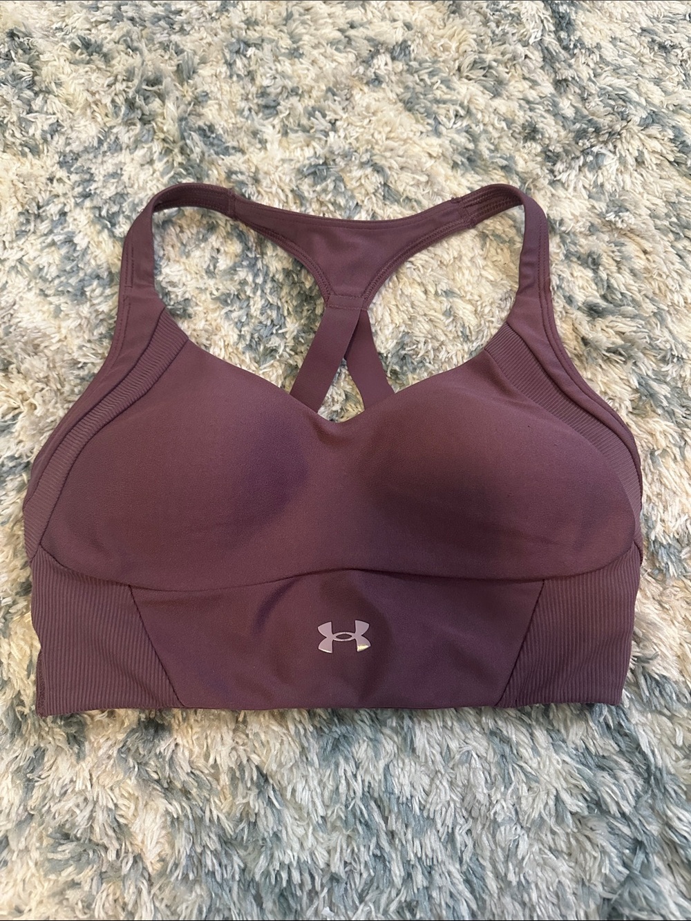 Under Armour Plum/Purple Racerback Sports Bra